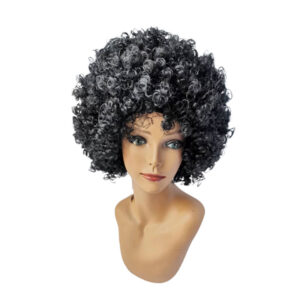 large pop wig black 160g