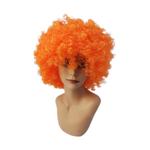 large pop wig orange 160g