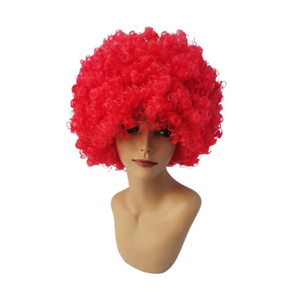 large pop wig red 160g