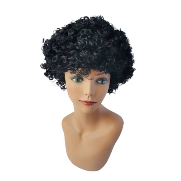 Afro pop wig black 80g