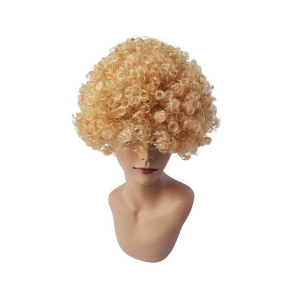 Afro pop wig blonde 80g