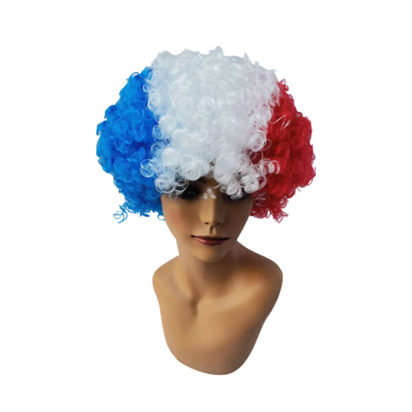 pop wig blue-white-red 80g